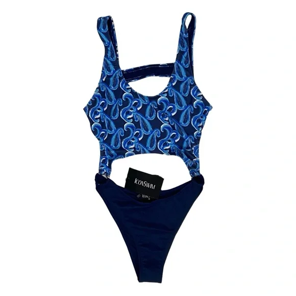 NWT Icon Swim Women’s “One And Only” Cutout One Piece Swimsuit, Size S - Picture 5 of 10